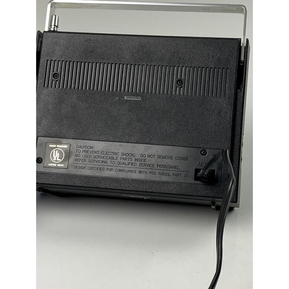 Vintage Montgomery Ward Airline Multi Band AM FM Radio Model Gen 1454 A Rare - Picture 5 of 8